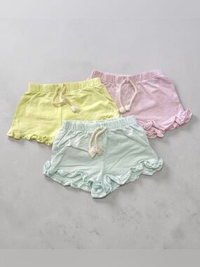 Zara Baby Ruffle Shorts Bundle